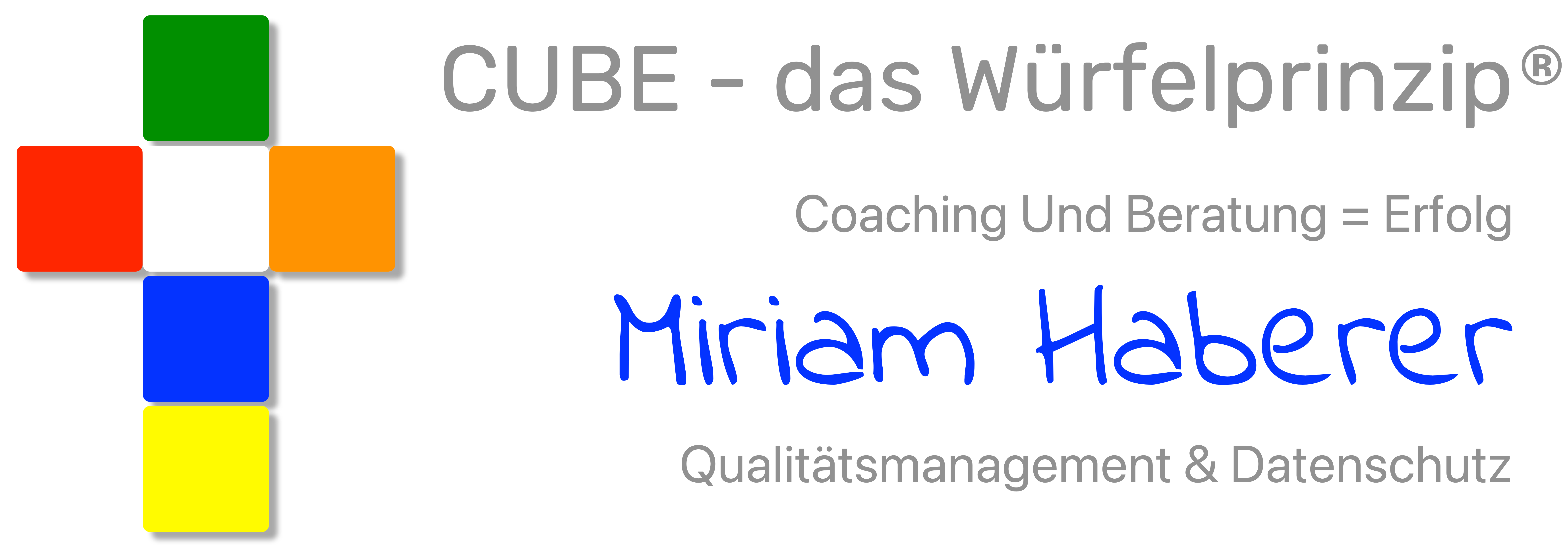 CUBE - das Würfelprinzip Qualitätsmanagement und Datenschutz - Miriam Haberer