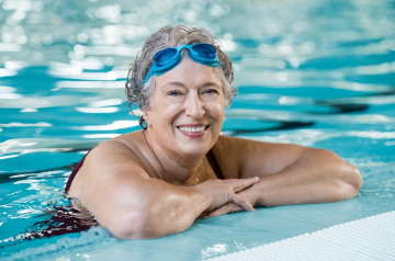 senior female swim