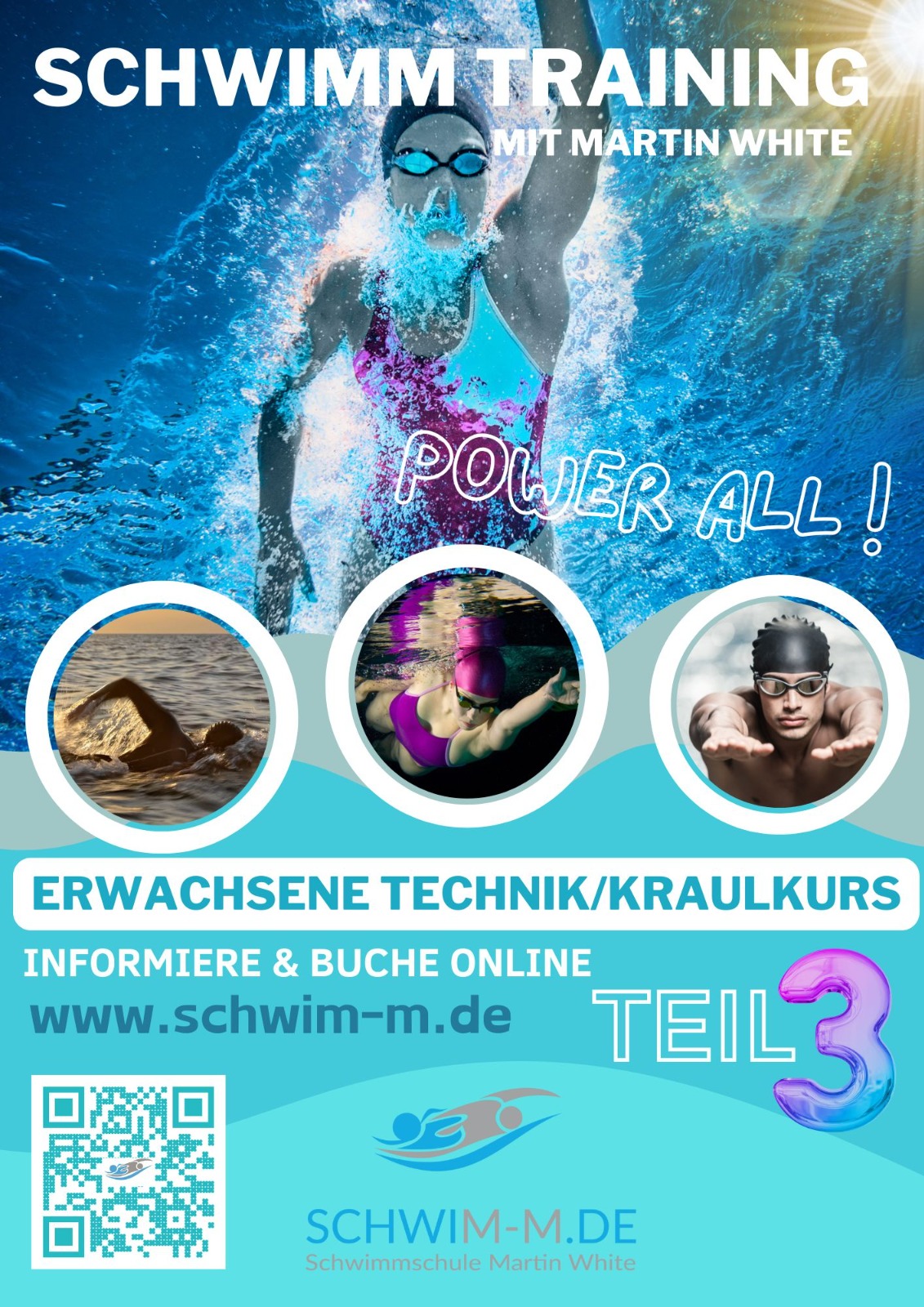 Erwachsene Technik/Kraulkurs